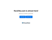 Tablet Screenshot of florafrika.com